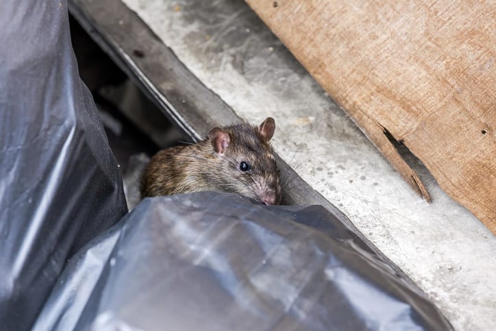 How rats enter homes from sewer